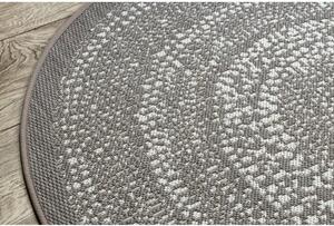 Kusový koberec Flats hnedý kruh 120cm
