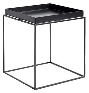 HAY Stolík Tray Table 40x40, black