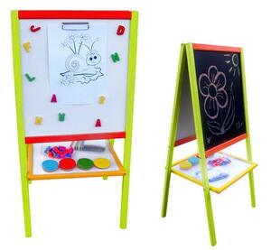 Detská tabuľa Aga4Kids 2v1 TK2 COLOR 95 cm