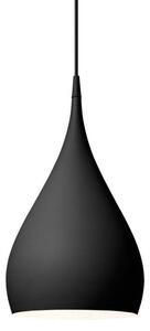 &Tradition Závesná lampa Spinning BH1, matt black 133153A217