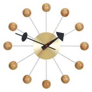 Vitra Hodiny Ball Clock, cherry