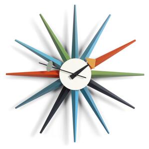 Vitra Hodiny Sunburst Clock, multicolor