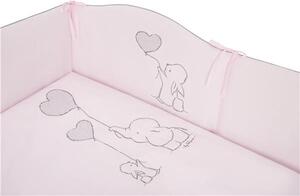 BELISIMA 3-dielne posteľné obliečky Amigo 90/120 ružové