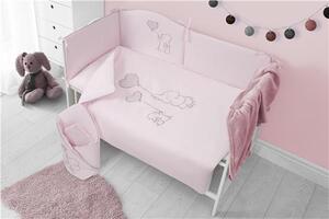 BELISIMA 3-dielne posteľné obliečky Amigo 90/120 ružové