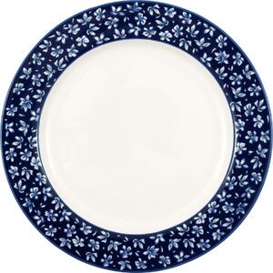 Obedový tanier Dahla Blue