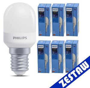 SADA 6x LED žiarovka E14 1,7W 150lm T25 2700K - tepla biela