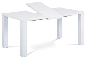 Moderný rozkladací stôl s rozmermi 120x90 v bielom lesku (a-3009 biely)