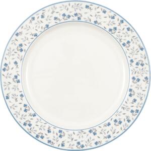 Obedový tanier Florali White