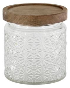 Sklenená dóza Flower Pattern 450 ml