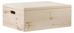 ČistéDrevo Drevený box s vekom 60 x 40 x 23 cm