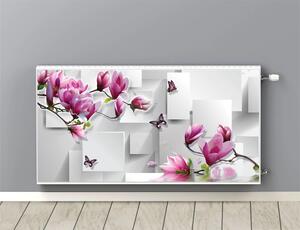 Magnetická rohož na maskovanie radiátorov 3D Flower 60x100cm