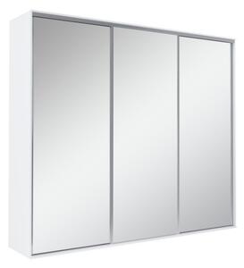 ArtMadex Šatníková skriňa Grande 277 so zrkadlom Farba: Biela, Prevedenie: Grande 277 s 2 zrkadlami