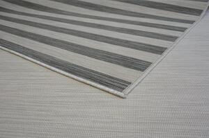 Obojstranný kusový koberec Double béžovočierny 160x230cm