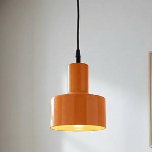 PR Home Závesné svietidlo Solo Small s konektorom Ø13cm, oranžové, Žltá / oranžová, Obývacia izba / jedáleň, kov, Závesné svietidlo