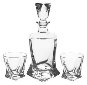 Karafa na whisky Imperial 0,77 l+2 pohár, sada