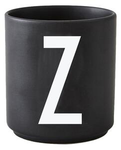 Design Letters Hrnček s písmenom Z, black