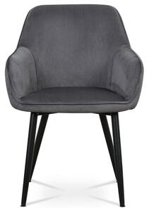 Stolička v industriálnom dizajne sivá (a-9980 sivá)