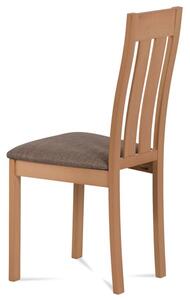 Elegantná jedálenská stolička vyrobená z masívneho dreva vo farbe buk (a-2602 buk)