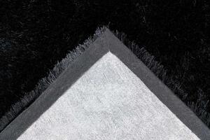 Lalee Kusový koberec Twist 600 Black Rozmer koberca: 160 x 230 cm