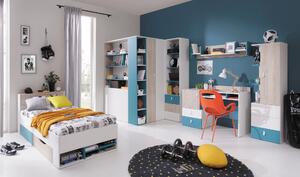 Meblar Detská posteľ PLANET PL14 Farba: Čierna
