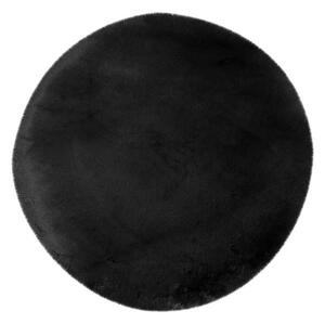 Lalee Kusový koberec Heaven 800 Black Rozmer koberca: 200 cm KRUH