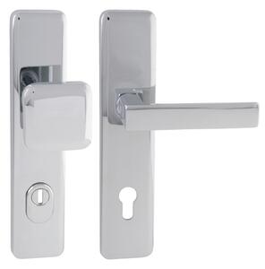 MI - QB SECUR/CLOUD PLUS - SH madlo/kľučka pravá 90 mm Chróm lesklý