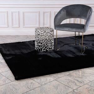 Lalee Kusový koberec Heaven 800 Black Rozmer koberca: 80 x 150 cm