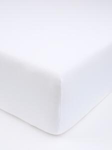 Jersey plachta s lycrou Deluxe 140 × 200 cm – biela