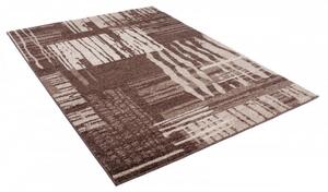 Kusový koberec Obdĺžniky béžový 80x150cm