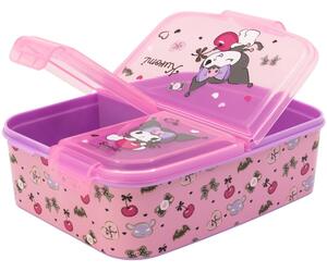 Multibox na desiatu s motívom Kuromi s tromi priehradkami | Bez obsahu BPA