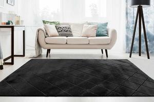 Lalee Kusový koberec Impulse 600 Graphite Rozmer koberca: 80 x 150 cm