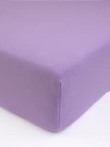 Jersey plachta s lycrou Deluxe 90 × 200 cm – levanduľová
