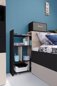 Meblar Detská posteľ PLANET PL14 Farba: Čierna