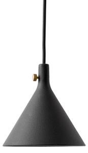 Audo (Menu) Závesná lampa Cast Pendant Shape 1, black 1211539