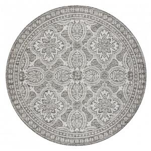 Kusový koberec Axel šedý kruh 160cm