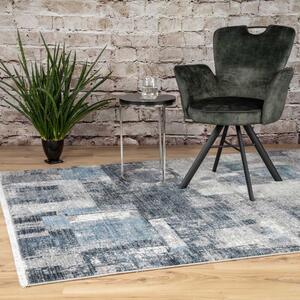 Lalee Kusový koberec Medellin 407 Silver-Blue Rozmer koberca: 80 x 150 cm