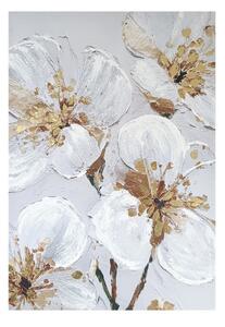 Obraz s ručne maľovanými prvkami 70x100 cm Petal Glow – Styler
