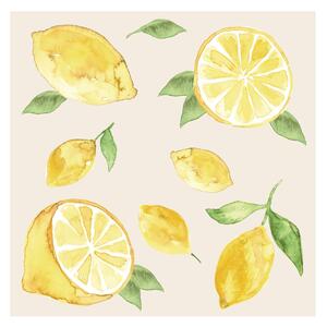 Papierové servítky Lemons – 20 ks