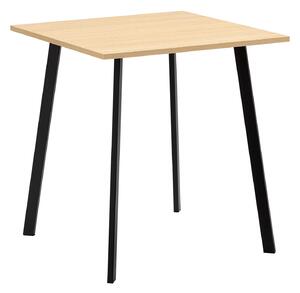 Jedálenský stôl 80x80 BERGEN dub