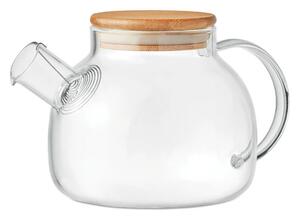 ČistéDrevo Čajová kanvica s bambusovým vekom - 850 ml