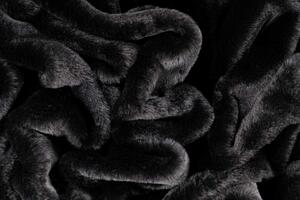 Lalee Deka Heaven Blanket Black Rozmer textilu: 150 x 200 cm