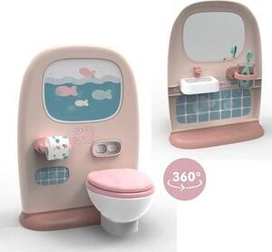Smoby Baby Nurse Toaleta s kúpeľňou SM 220380