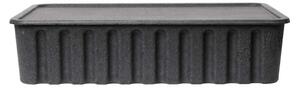 Ferm Living Papierový úložný box Pulp Extra Large, charcoal
