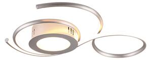 TRIO 623410207 JIVE stropné svietidlo LED 36W/4300lm 2700 - 6000K matný nikel, stmievateľné, diaľkový ovládač