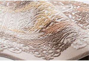 Luxusný kusový koberec akryl Geoda krémový 160x230cm
