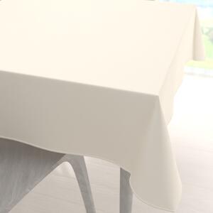 Biante Veľký teflónový štvorcový obrus TF-037 Smotanový bez vzoru 150x150 cm
