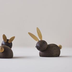 Drevená figúrka Rabbit Pointy Ears - small
