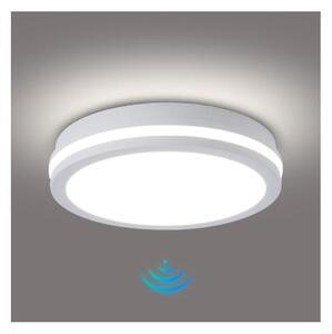Brilagi - LED vonkajšie svietidlo so senzorom BENE LED/24W/230V pr. 26 cm biela IP54