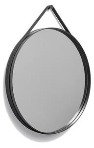 HAY Ex-display zrkadlo Strap Mirror 70 cm (silicone), anthracite
