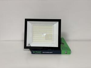 V-TAC Čierny LED reflektor 100W, Neutrálna biela 4000 - 4500K